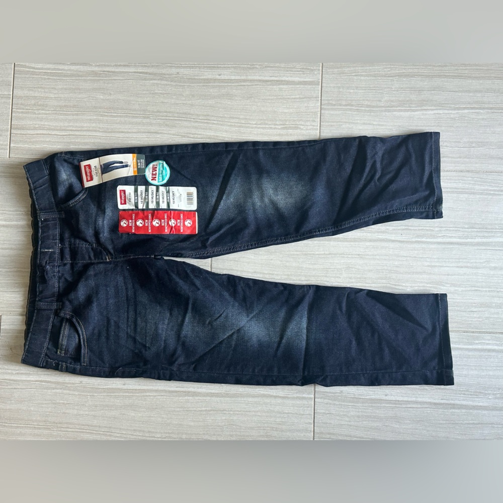 NWT Boys husky Wrangler jeans